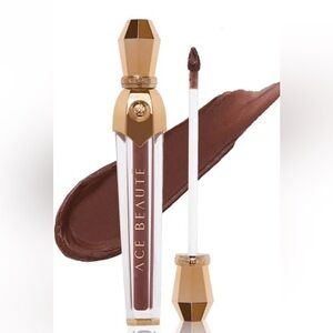 Ace Beaute Liquid Lipstick - Deep Cocoa Brown